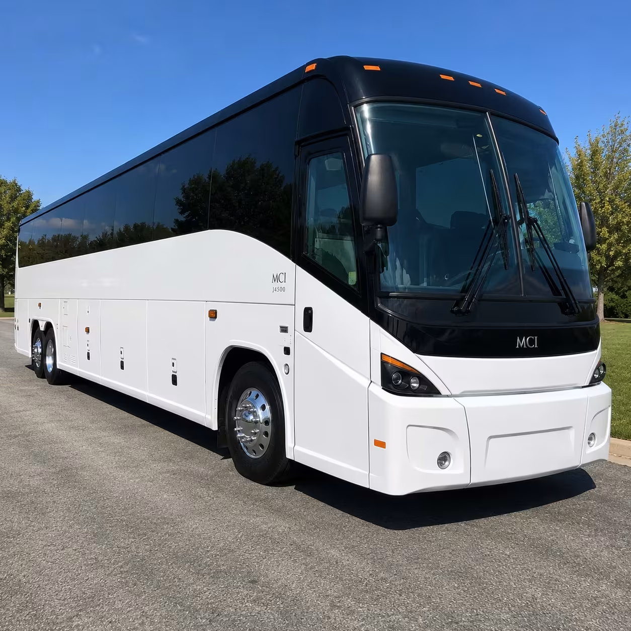 corporate campus bus rentals for roseville employers