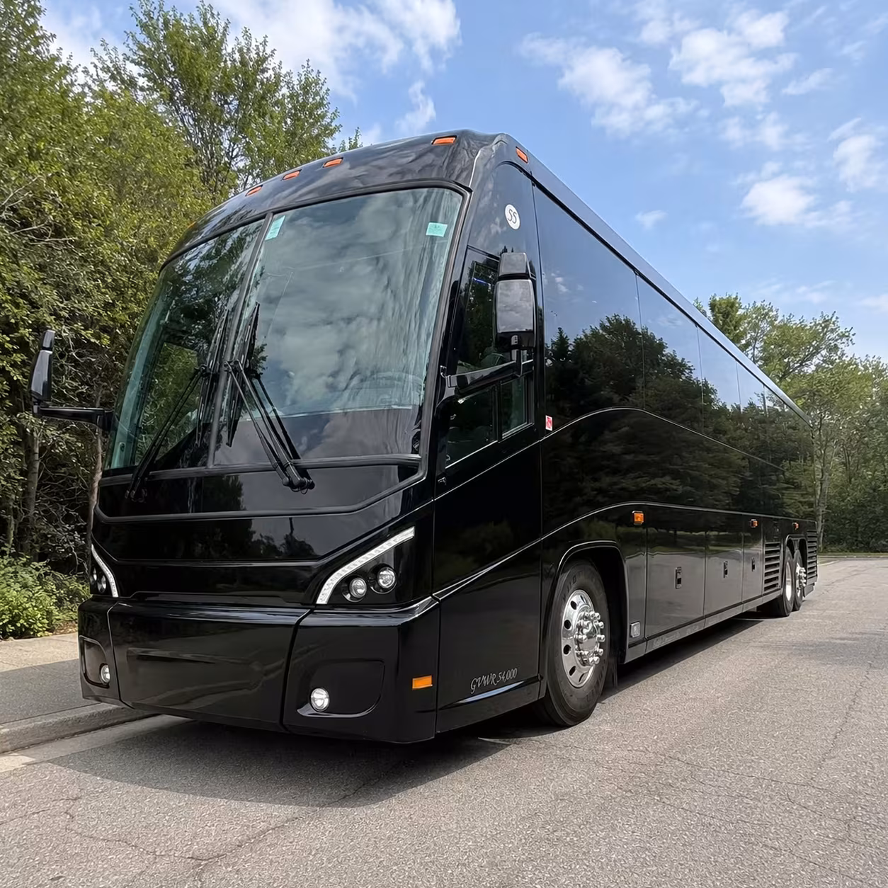 multi day bus rentals out of roseville
