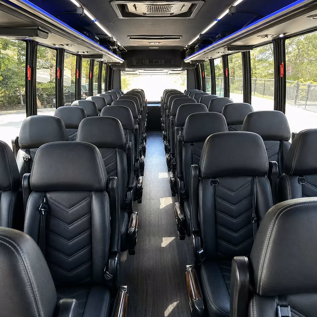 roseville 25 passenger minibus rental