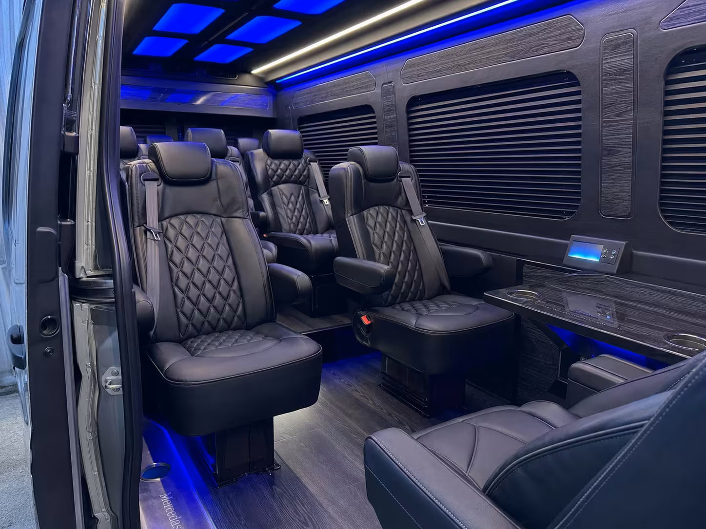 sprinter van transportation for groups and events across roseville