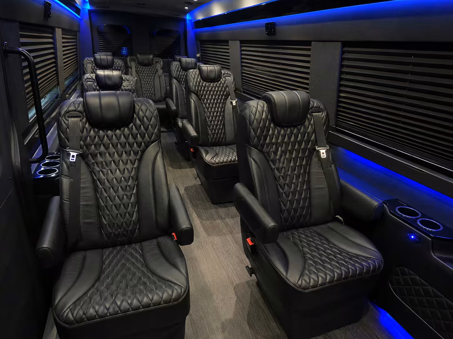 sprinter van with driver interior